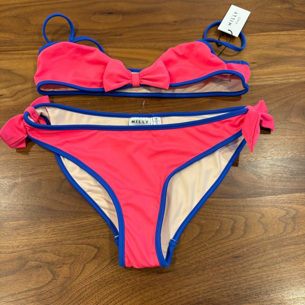 NWT Size 12 Milly Minis Bows Bikini
